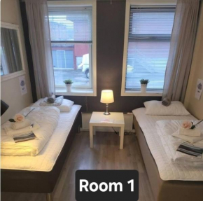 Koselig rom i sentrum Gratis Wifi og Parkering 2 Soveplasser